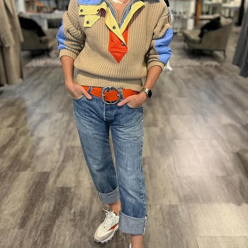 Kim White - Chunky Hip Belt - Tangerine