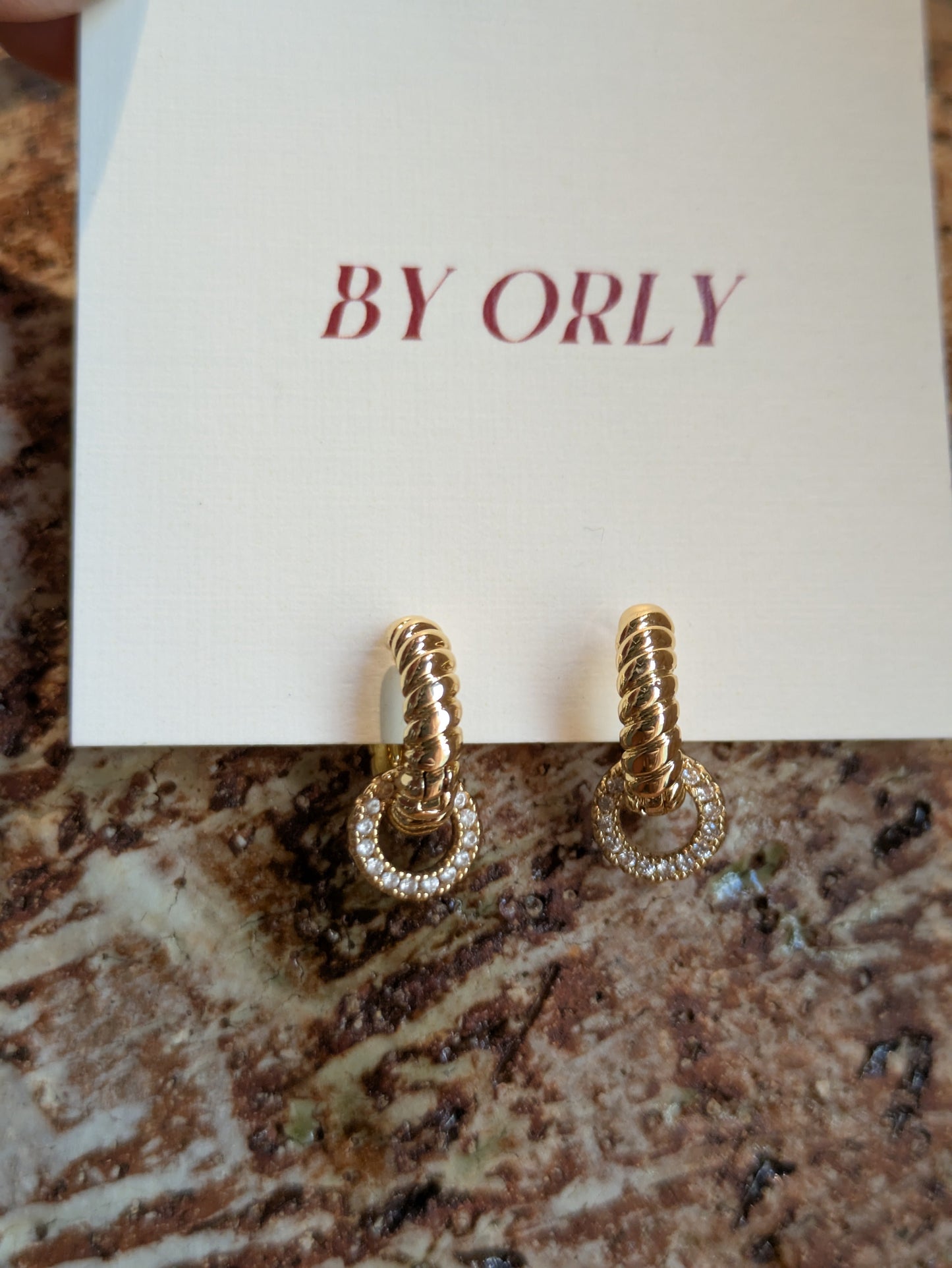 BY ORLY - Huggies with Pave Spacer