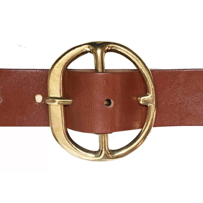 Kim White - Chunky Hip Belt - Light Brown