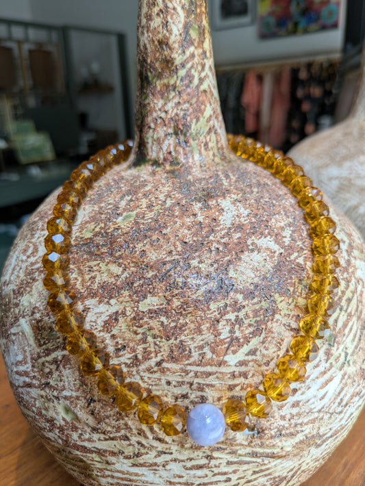 BY ORLY - Glass + Purple Quartz Center