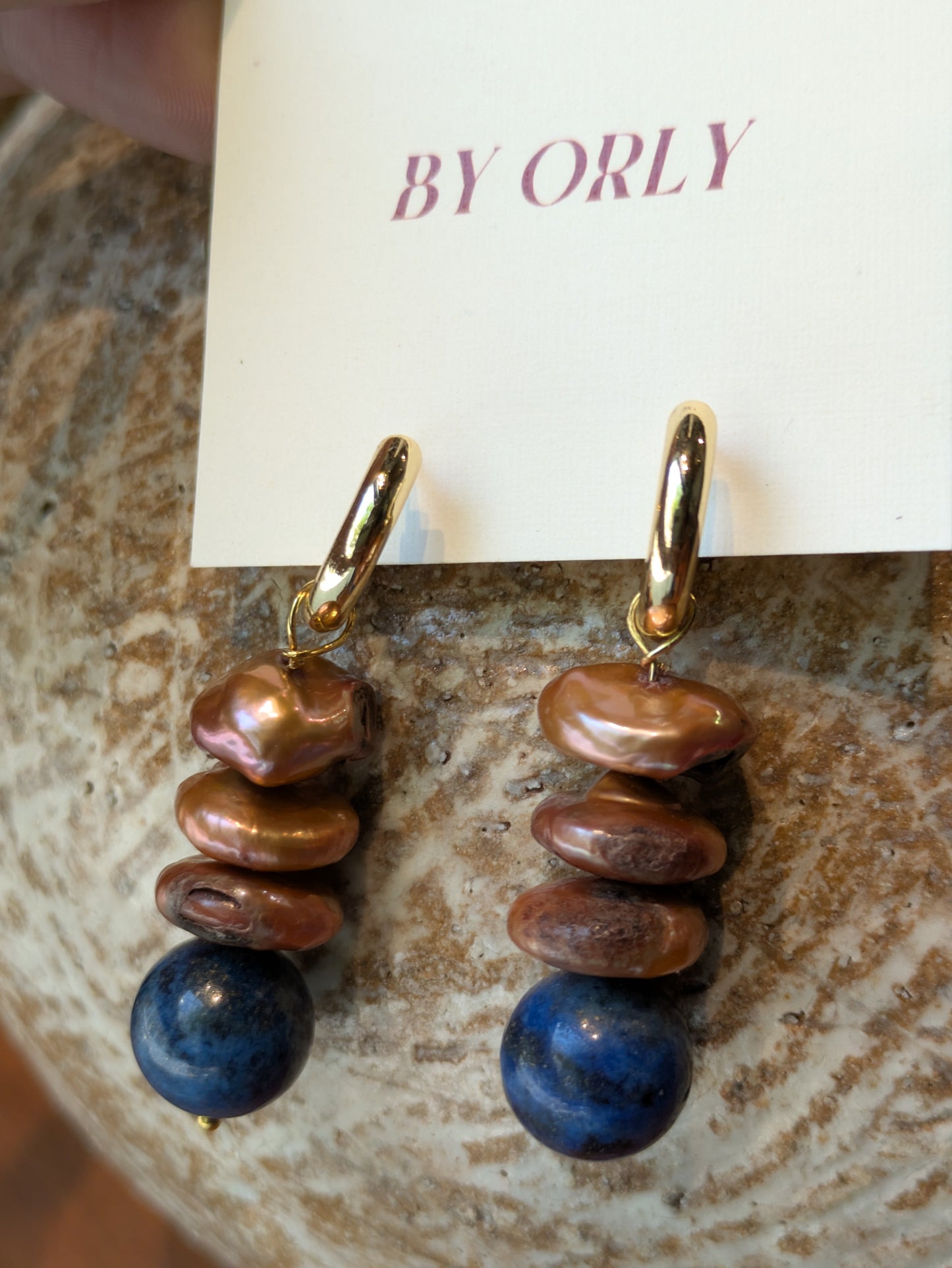 BY ORLY - Hoops With Pearl Drop