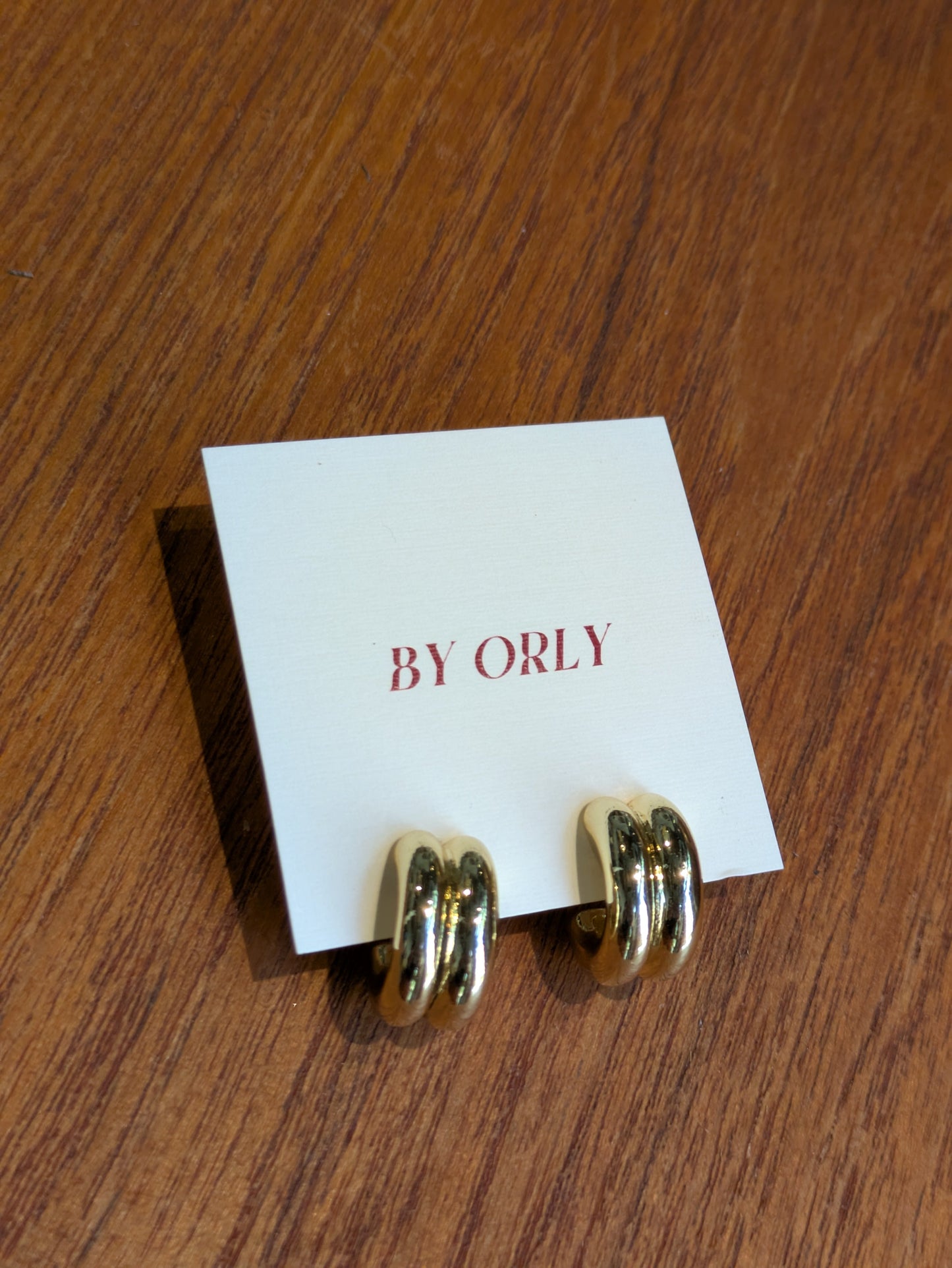 BY ORLY - Elba Hoops (gold)