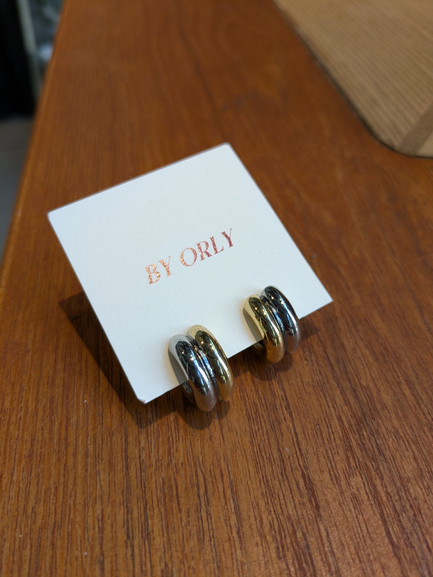 BY ORLY - Elba Hoops (mixed metal)