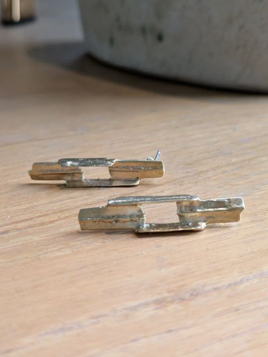 KLLER Alata Mini Trestle Studs Brass