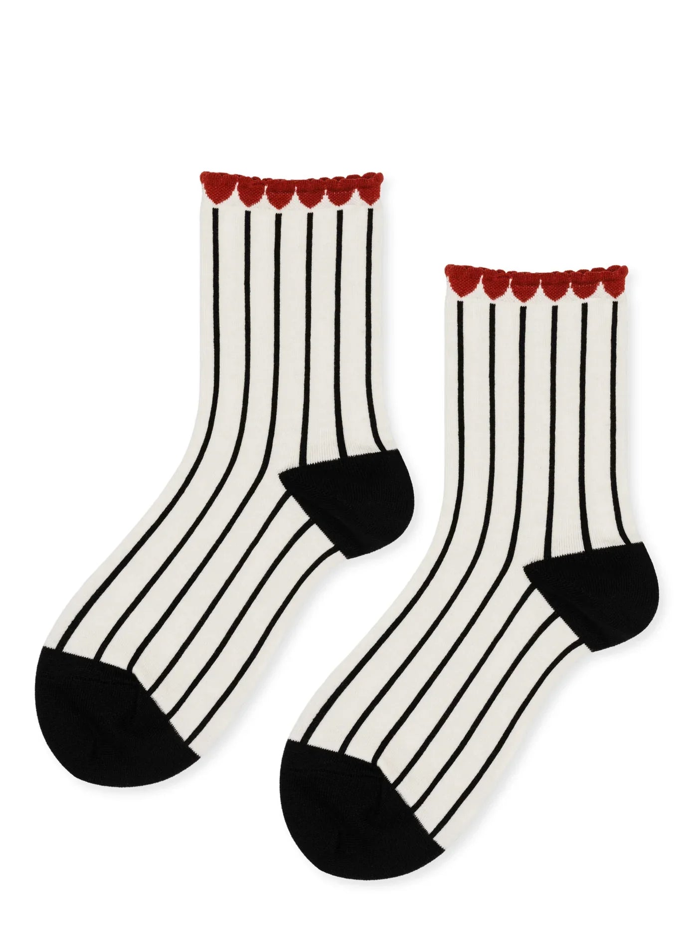 Tulip Top Short Crew Socks