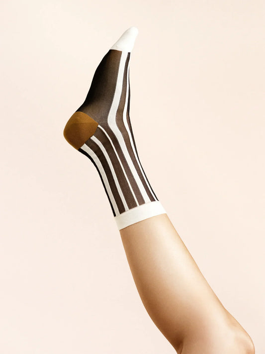 Verona Sheer Crew Socks