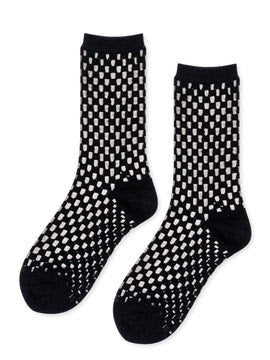 Anise Sheer Crew Socks